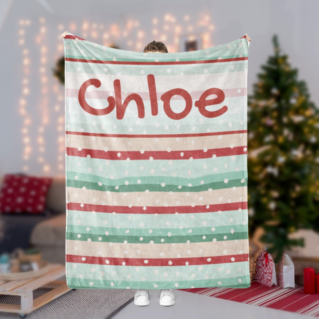 Personalized Christmas Blanket II05