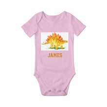 Load image into Gallery viewer, Personalized Baby Onesie Dinosaur I09