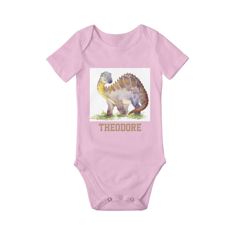 Personalized Baby Onesie Dinosaur I08