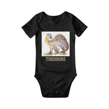 Load image into Gallery viewer, Personalized Baby Onesie Dinosaur I08