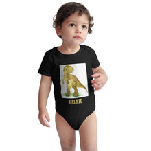 Load image into Gallery viewer, Personalized Baby Onesie Dinosaur I07