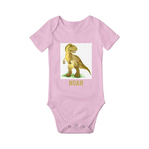 Personalized Baby Onesie Dinosaur I07