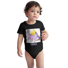 Load image into Gallery viewer, Personalized Baby Onesie Dinosaur I05