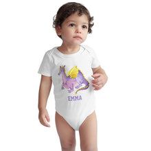 Load image into Gallery viewer, Personalized Baby Onesie Dinosaur I05