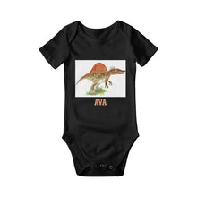 Load image into Gallery viewer, Personalized Baby Onesie Dinosaur I03