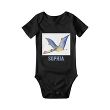 Load image into Gallery viewer, Personalized Baby Onesie Dinosaur I01