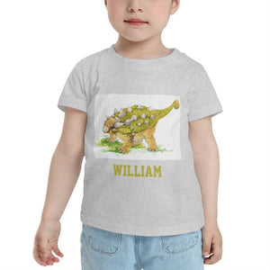 Personalized Kids Tee Dinosaur I01