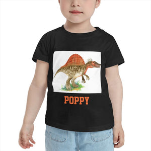 Personalized Kids Tee Dinosaur I10