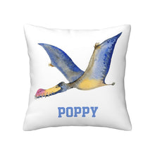 Load image into Gallery viewer, Personalize Name Dinosaur Pillow I01