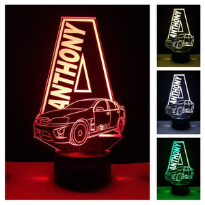 Custom Truck Night Lights with Name 16 Colors IV04