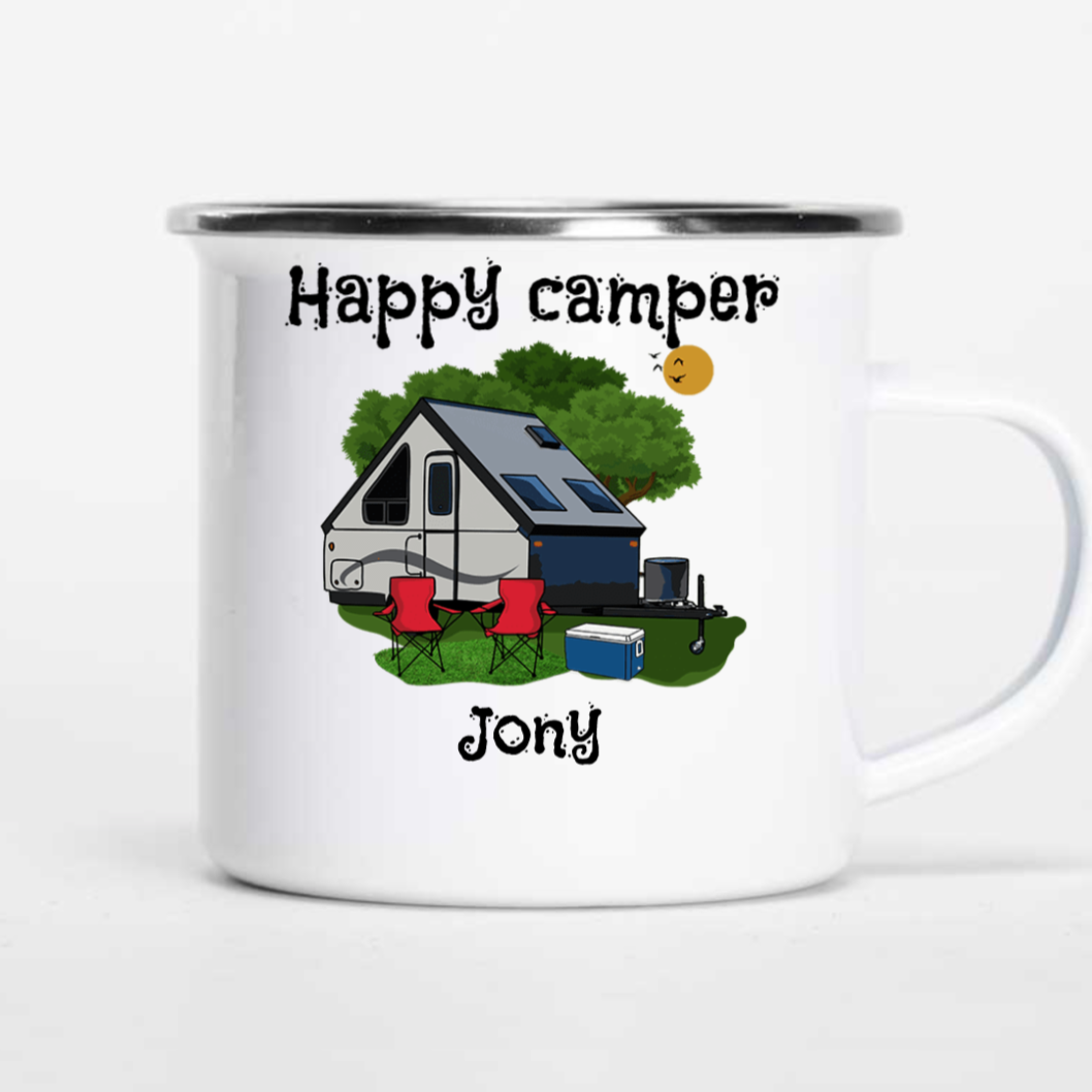Personalized Happy Campers Mugs I03