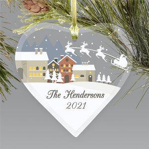 Personalized Christmas Name Collage Ornament III01