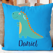 Load image into Gallery viewer, Personalize Name Cushion Dinosaur 05