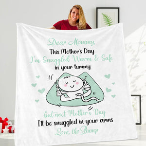 Personalized Name Fleece Blanket - Mummy&Tummy