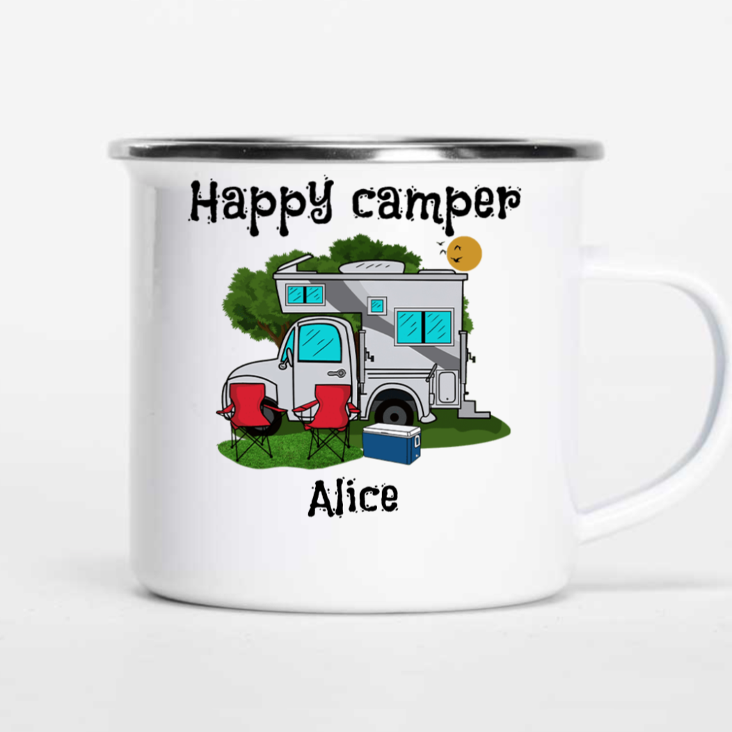 Personalized Happy Campers Mugs I05
