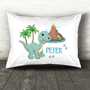 Personalize Name Dinosaur Pillow 06