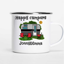 Load image into Gallery viewer, Personalized Happy Campers Mugs I07