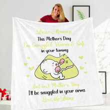 Load image into Gallery viewer, Personalized Name Fleece Blanket - Mummy&amp;Tummy