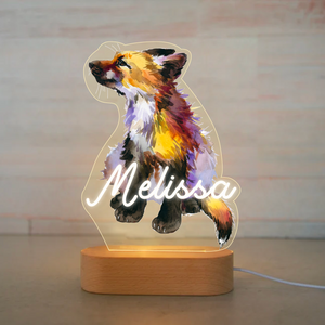 Custom Colorful Animal Night Lights -III04 Fox