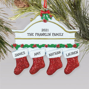 Personalized Christmas Ornament I03 Stocking