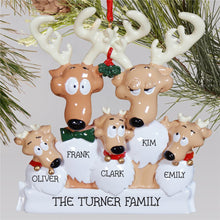 Load image into Gallery viewer, Personalized Christmas Ornament I02 Reindeer