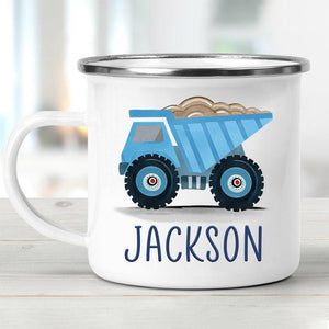 Personalized Kids Truck Mug05