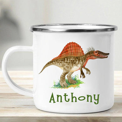 Personalized Cartoon Dinosaur Mug V07
