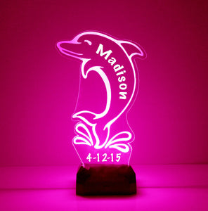 Custom Animal Night Lights IX15-Dolphin