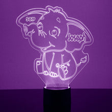 Load image into Gallery viewer, Custom Elephant Night Lights with Name / 7 Color Changing LED Lamp III20