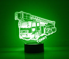 Load image into Gallery viewer, Custom Truck Night Lights with Name / 7 Color Changing LED Lamp III06