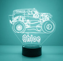 Load image into Gallery viewer, Custom Truck Night Lights with Name / 7 Color Changing LED Lamp III03