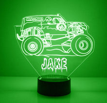 Load image into Gallery viewer, Custom Truck Night Lights with Name / 7 Color Changing LED Lamp III03