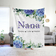 Load image into Gallery viewer, Personalized  Flora Blanket 16