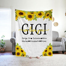 Load image into Gallery viewer, Personalized  Flora Blanket 10