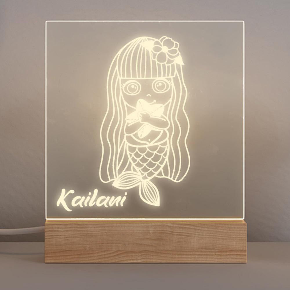 Custom Night Lights -IV19 Mermaid