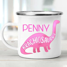 Load image into Gallery viewer, Personalized Dinosaur Mug01
