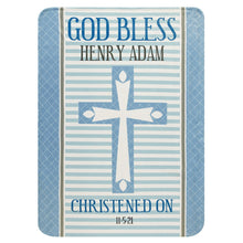 Load image into Gallery viewer, Personalized God Blessing Blanket