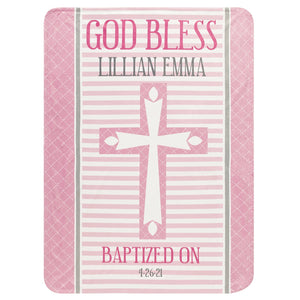 Personalized God Blessing Blanket