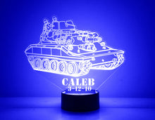 Load image into Gallery viewer, Custom Truck Night Lights with Name / 7 Color Changing LED Lamp III15