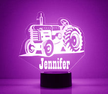 Load image into Gallery viewer, Custom Truck Night Lights with Name / 7 Color Changing LED Lamp III16