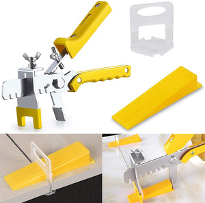 Tile Leveling System with Tile Plier