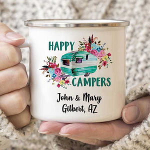 Personalized Happy Campers Mugs I12