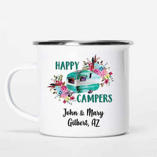 Load image into Gallery viewer, Personalized Happy Campers Mugs I12