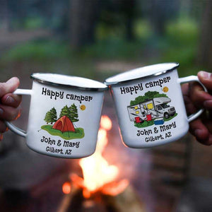 Personalized Happy Campers Mugs I07
