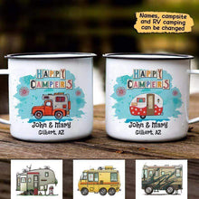 Load image into Gallery viewer, Personalized Happy Campers Mugs - Truck I13