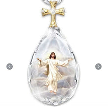 Load image into Gallery viewer, Jesus Christ Cross Pendant Necklaces