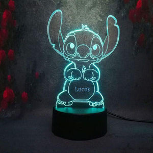 Personalized Name Night Lights for Kids/7 Colors 3D Night Light 08