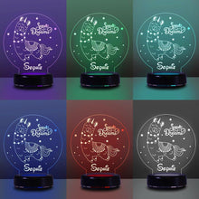 Load image into Gallery viewer, Personalized Name Night Lights for Kids Sweet Dream Lama 03