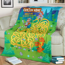 Load image into Gallery viewer, Custom Education Blanket I10 - Dragons