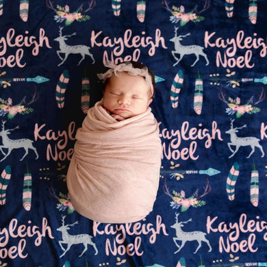 Baby Swaddle Fleece Blanket VII 09